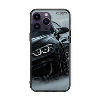 Thumbnail for iPhone 15 Pro Black BMW θήκη από τη Smartfits με σχέδιο στο πίσω μέρος και μαύρο περίβλημα | Smartphone case with colorful back and black bezels by Smartfits