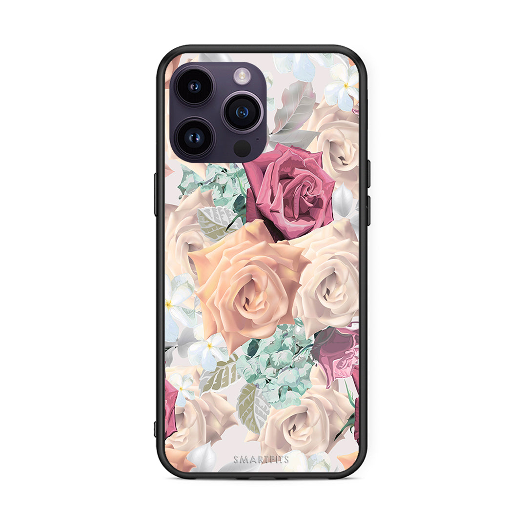99 - iPhone 15 Pro Bouquet Floral case, cover, bumper