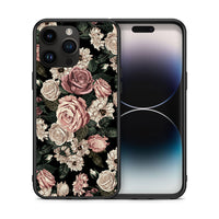 Thumbnail for Θήκη iPhone 15 Pro Max Wild Roses Flower από τη Smartfits με σχέδιο στο πίσω μέρος και μαύρο περίβλημα | iPhone 15 Pro Max Wild Roses Flower case with colorful back and black bezels