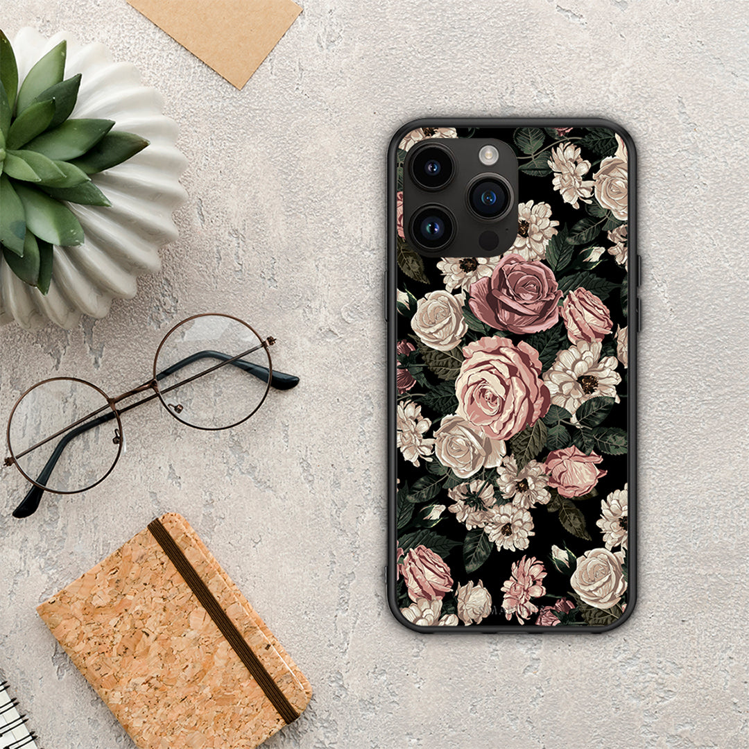 Flower Wild Roses - iPhone 14 Pro Max θήκη
