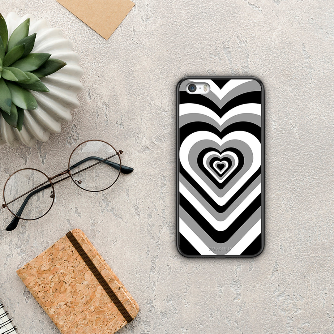 Black Hearts - iPhone 5 / 5s / SE θήκη