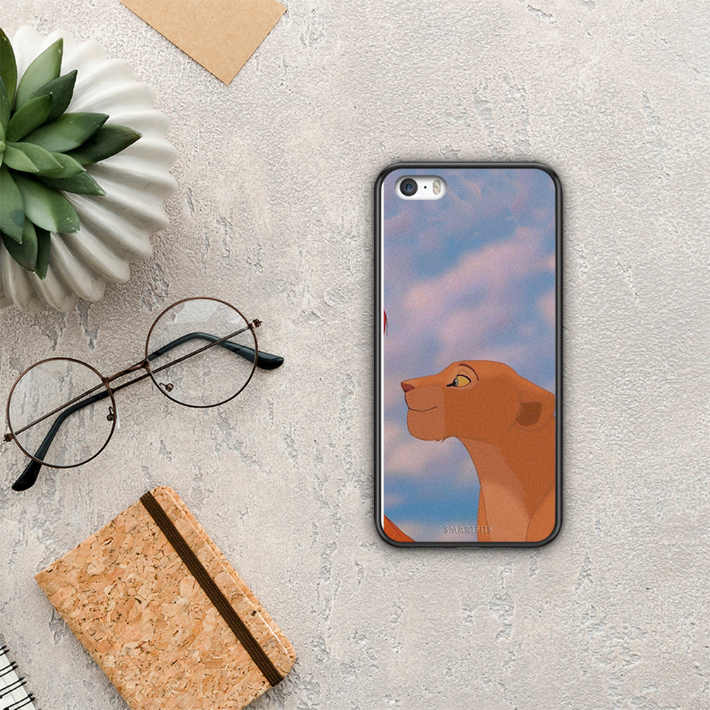 Lion Love 2 - iPhone 5 / 5s / SE θήκη