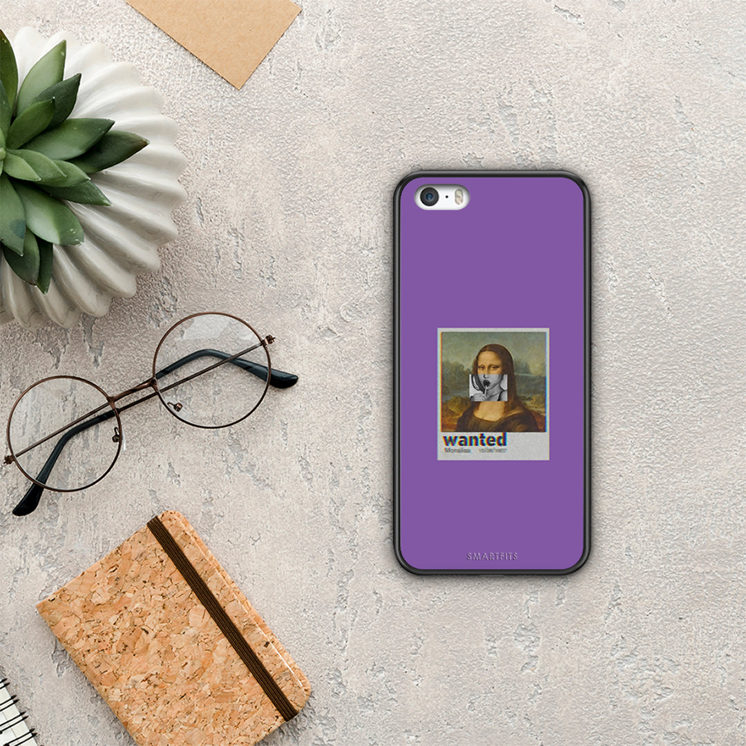 Popart Monalisa - iPhone 5 / 5s / SE θήκη