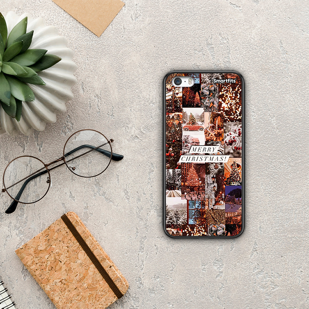 Xmas Collage - iPhone 5 / 5s / SE θήκη