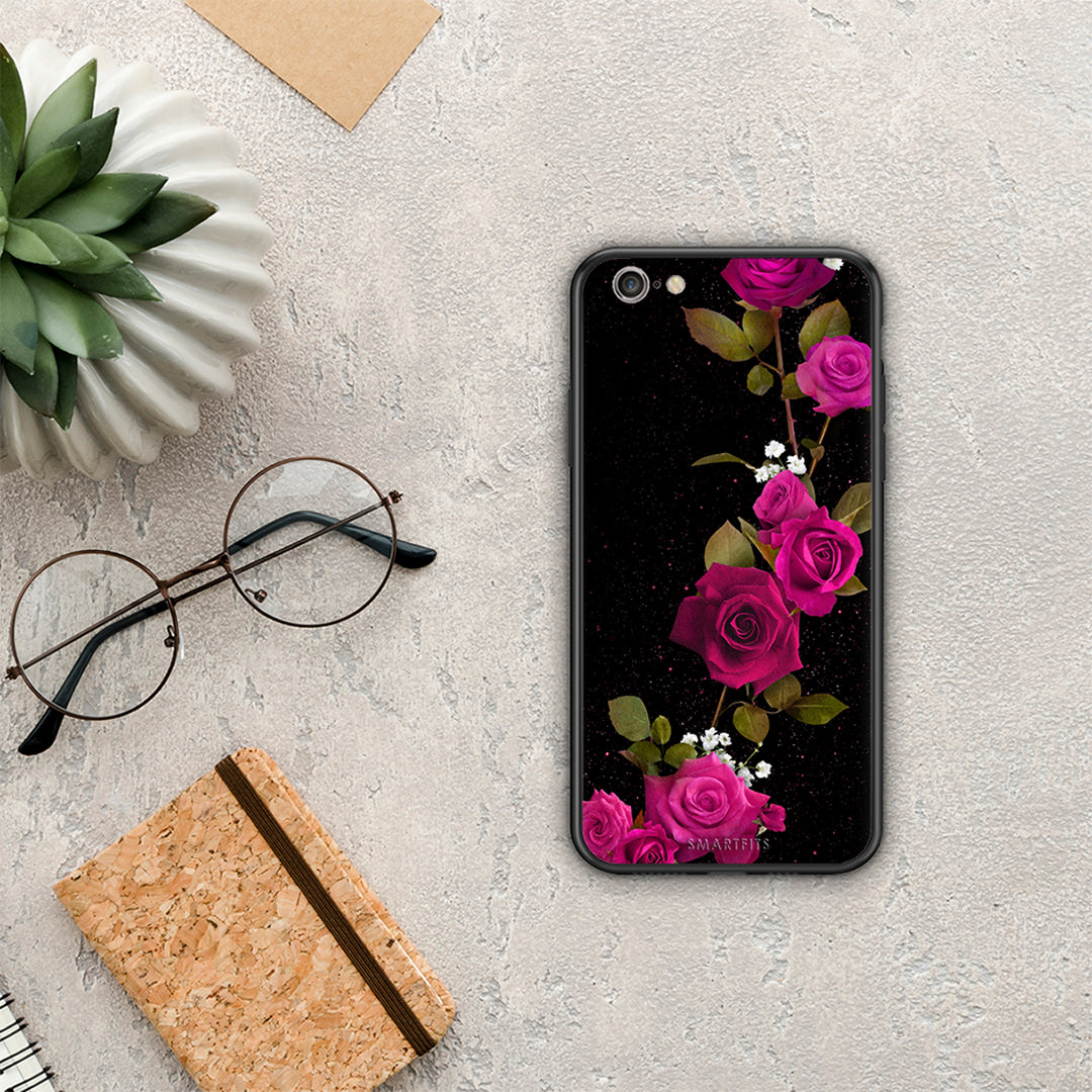 Flower Red Roses - iPhone 6 / 6s θήκη