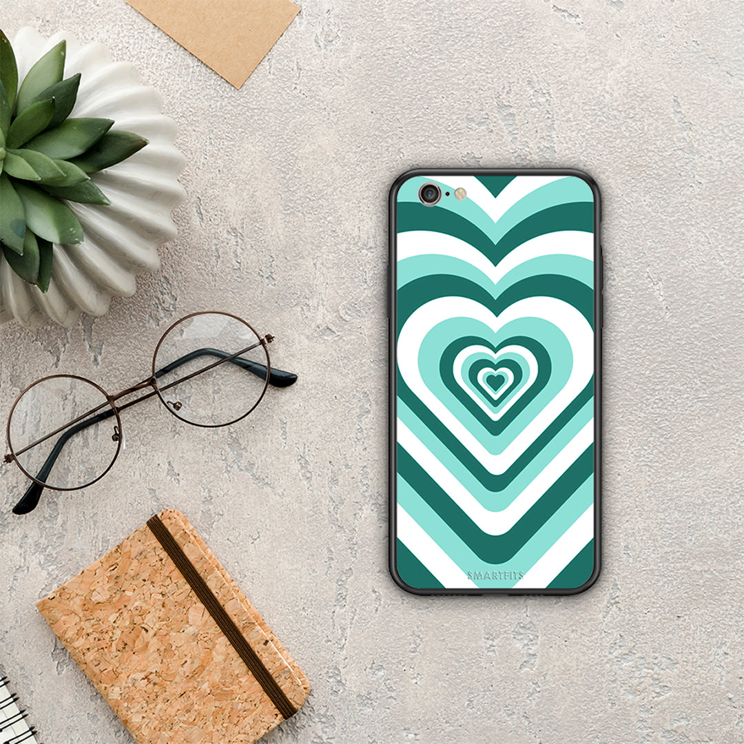 Green Hearts - iPhone 6 / 6s θήκη