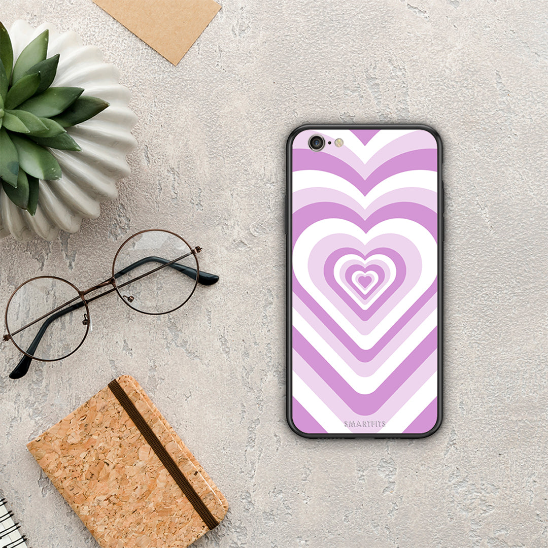 Lilac Hearts - iPhone 6 / 6s θήκη