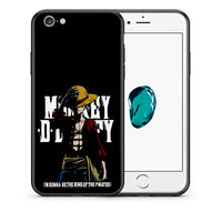 Thumbnail for Θήκη iPhone 6/6s Pirate King από τη Smartfits με σχέδιο στο πίσω μέρος και μαύρο περίβλημα | iPhone 6/6s Pirate King case with colorful back and black bezels