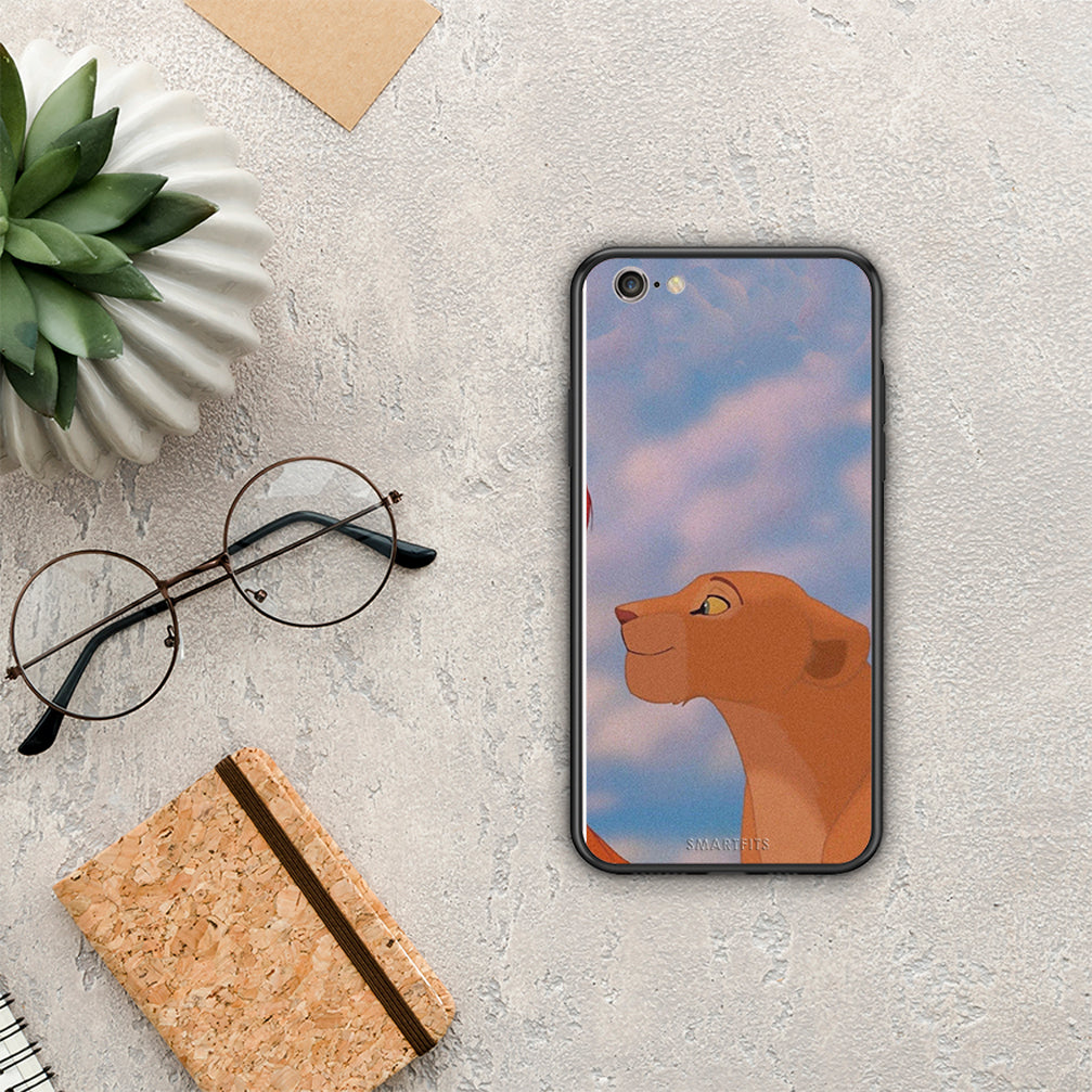 Lion Love 2 - iPhone 6 Plus / 6s Plus θήκη