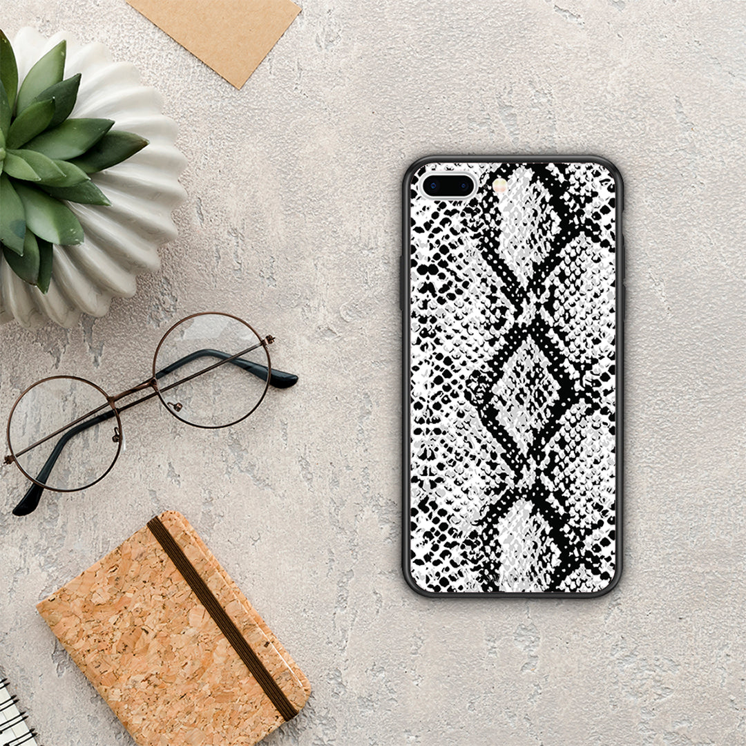 Animal White Snake - iPhone 7 Plus / 8 Plus θήκη