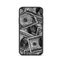 Thumbnail for iphone 6 6s Money Dollars θήκη από τη Smartfits με σχέδιο στο πίσω μέρος και μαύρο περίβλημα | Smartphone case with colorful back and black bezels by Smartfits