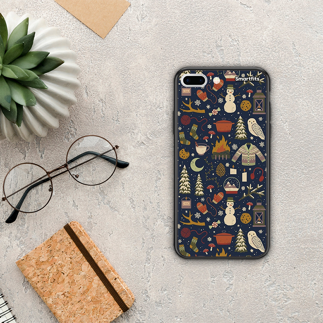 Christmas Elements - iPhone 7 Plus / 8 Plus θήκη