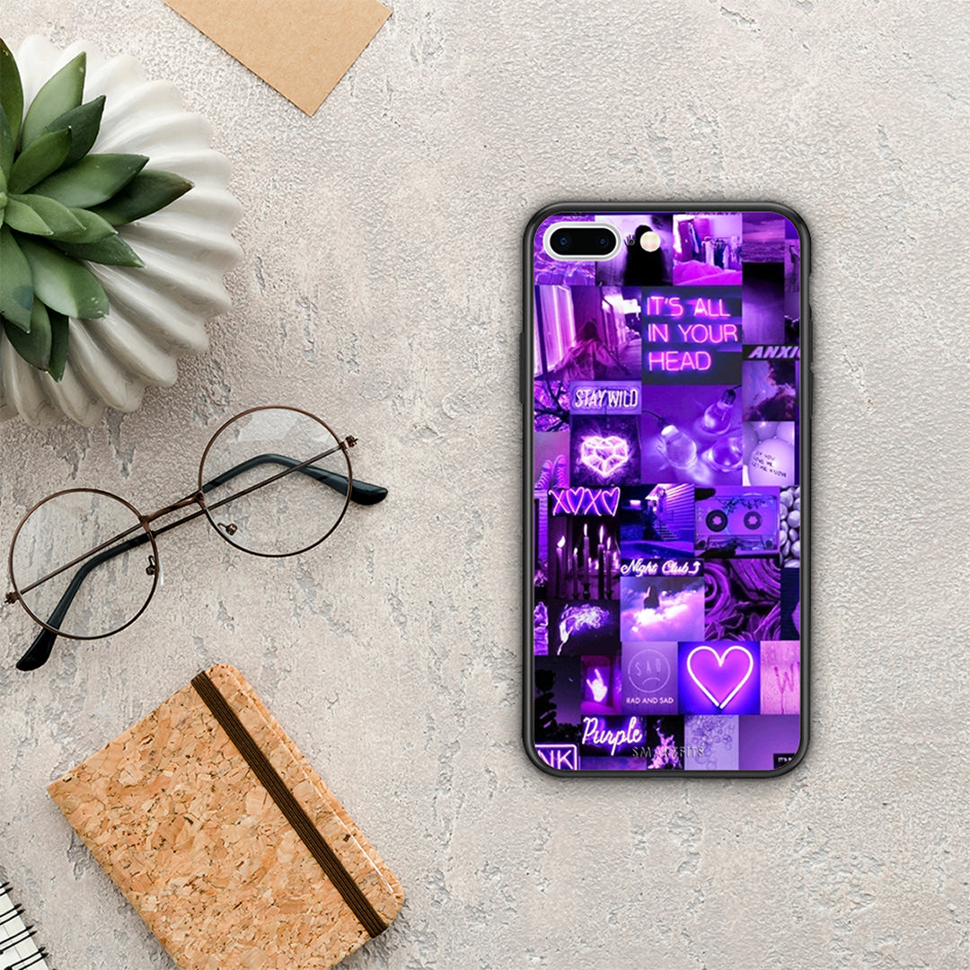 Collage Stay Wild - iPhone 7 Plus / 8 Plus θήκη