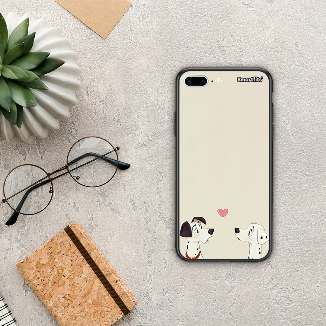 Dalmatians Love - iPhone 7 Plus / 8 Plus θήκη