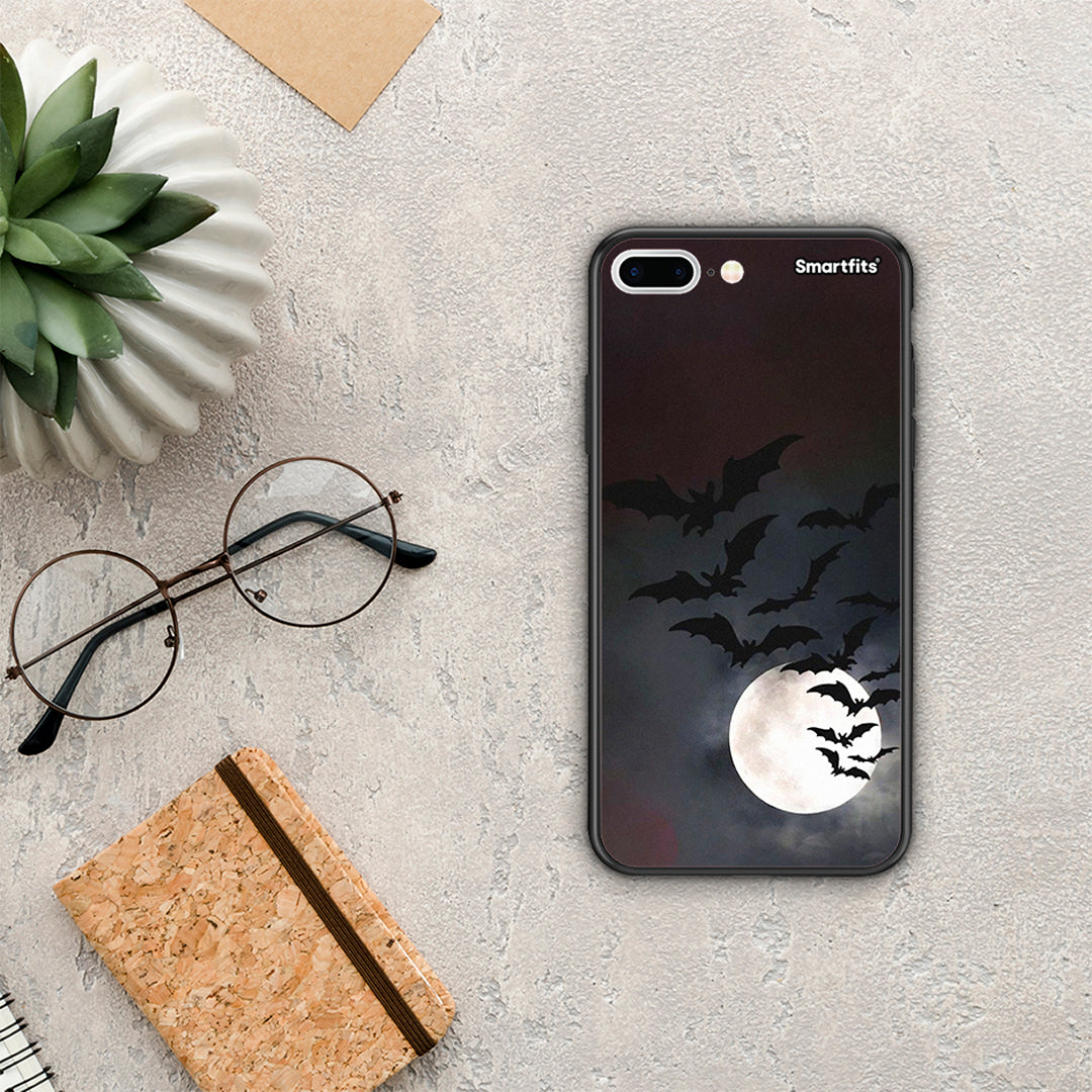 Halloween Bat Night - iPhone 7 Plus / 8 Plus θήκη