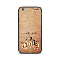 Thumbnail for iPhone 7/8 You Go Girl θήκη από τη Smartfits με σχέδιο στο πίσω μέρος και μαύρο περίβλημα | Smartphone case with colorful back and black bezels by Smartfits