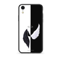 Thumbnail for iphone xr Angels Demons θήκη από τη Smartfits με σχέδιο στο πίσω μέρος και μαύρο περίβλημα | Smartphone case with colorful back and black bezels by Smartfits