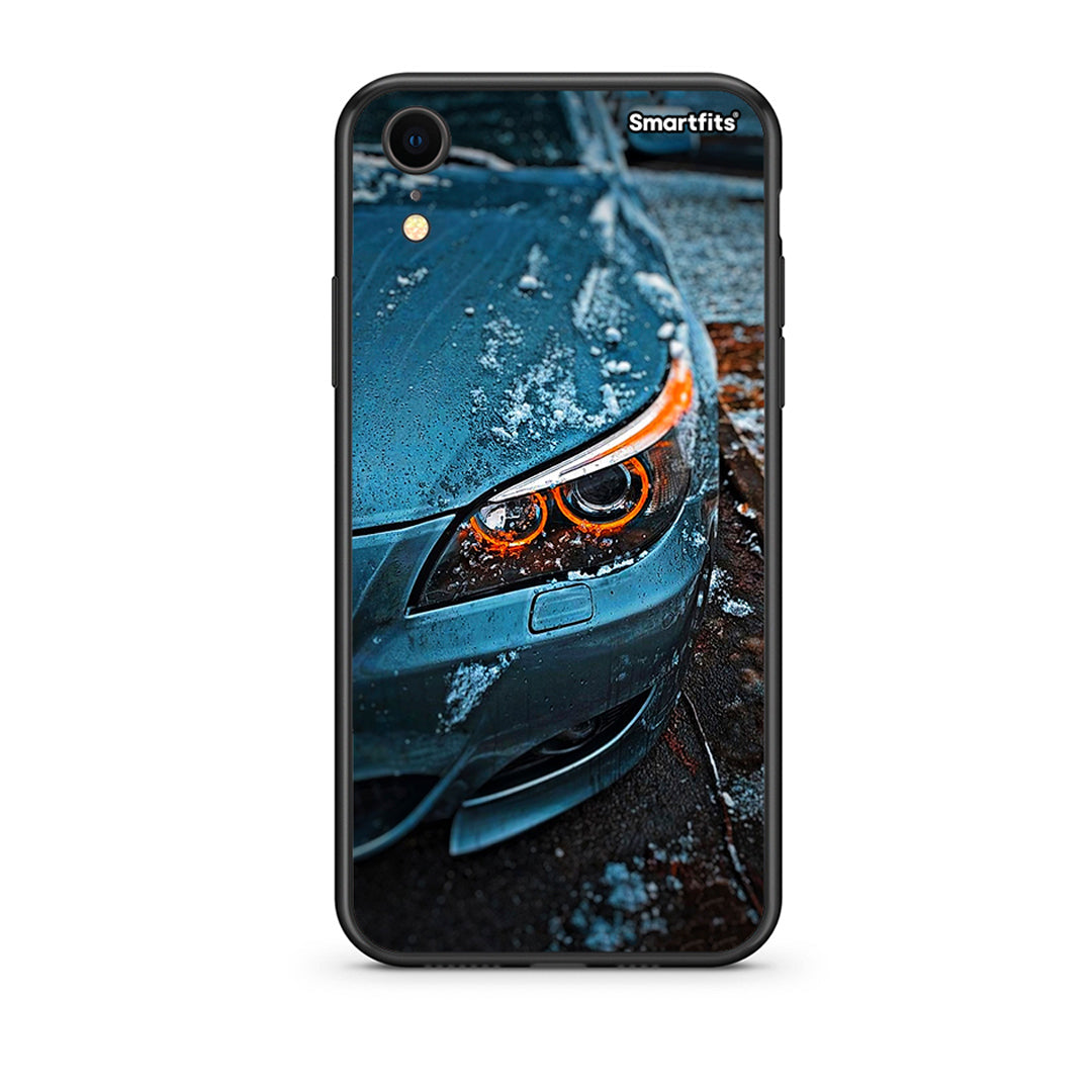 iphone xr Bmw E60 Θήκη από τη Smartfits με σχέδιο στο πίσω μέρος και μαύρο περίβλημα | Smartphone case with colorful back and black bezels by Smartfits