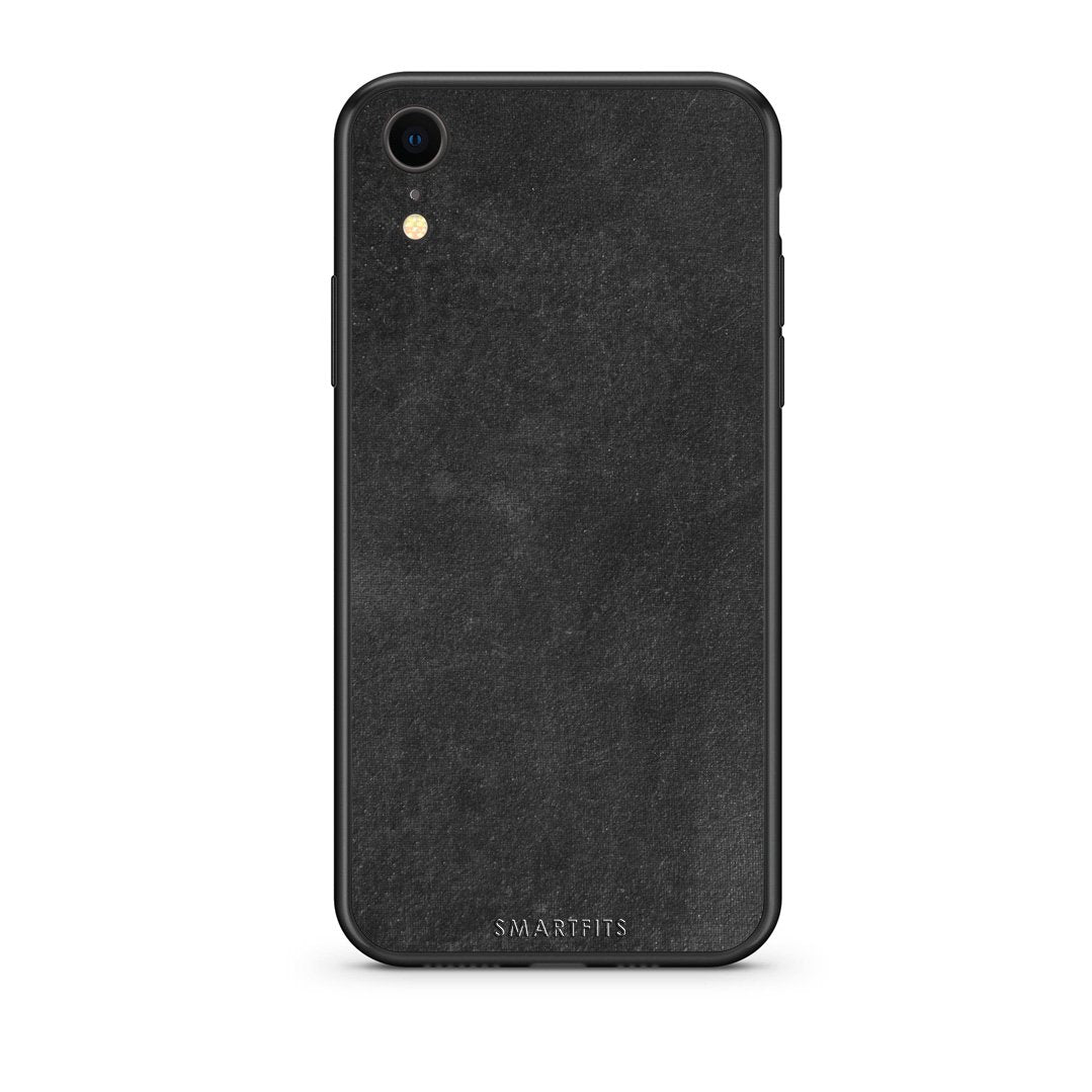 87 - iphone xr Black Slate Color case, cover, bumper