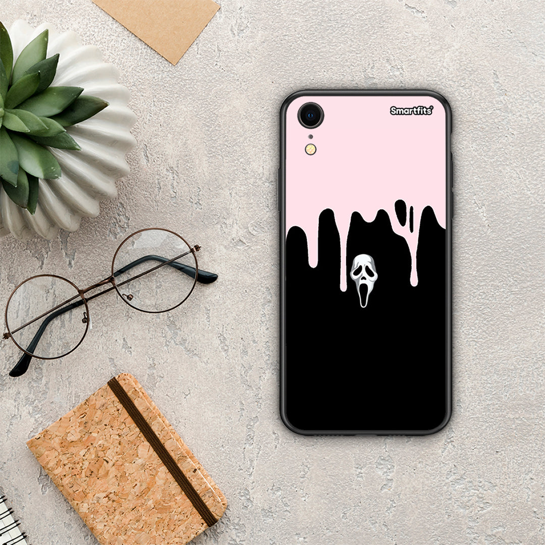 Melting Halloween Mask - iPhone XR θήκη