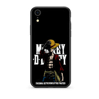 Thumbnail for iphone xr Pirate King θήκη από τη Smartfits με σχέδιο στο πίσω μέρος και μαύρο περίβλημα | Smartphone case with colorful back and black bezels by Smartfits