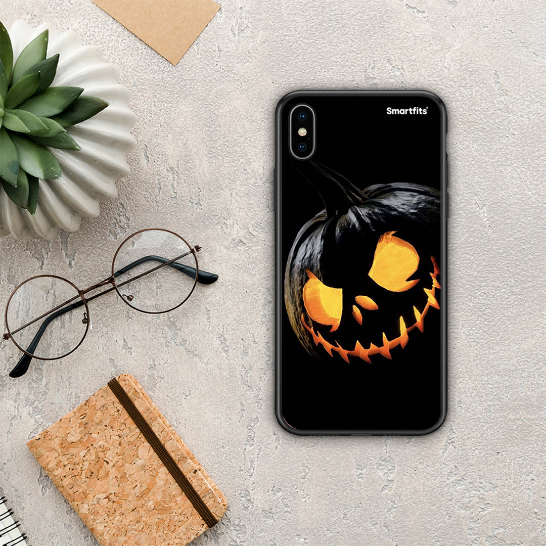 Halloween Scary Pumpkin - iPhone Xs Max θήκη