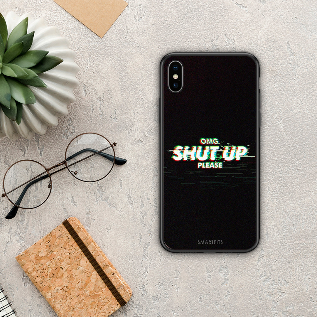 OMG ShutUp - iPhone Xs Max θήκη