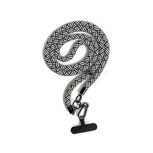 Crossbody Rope Phone Strap - Ασπρόμαυρο