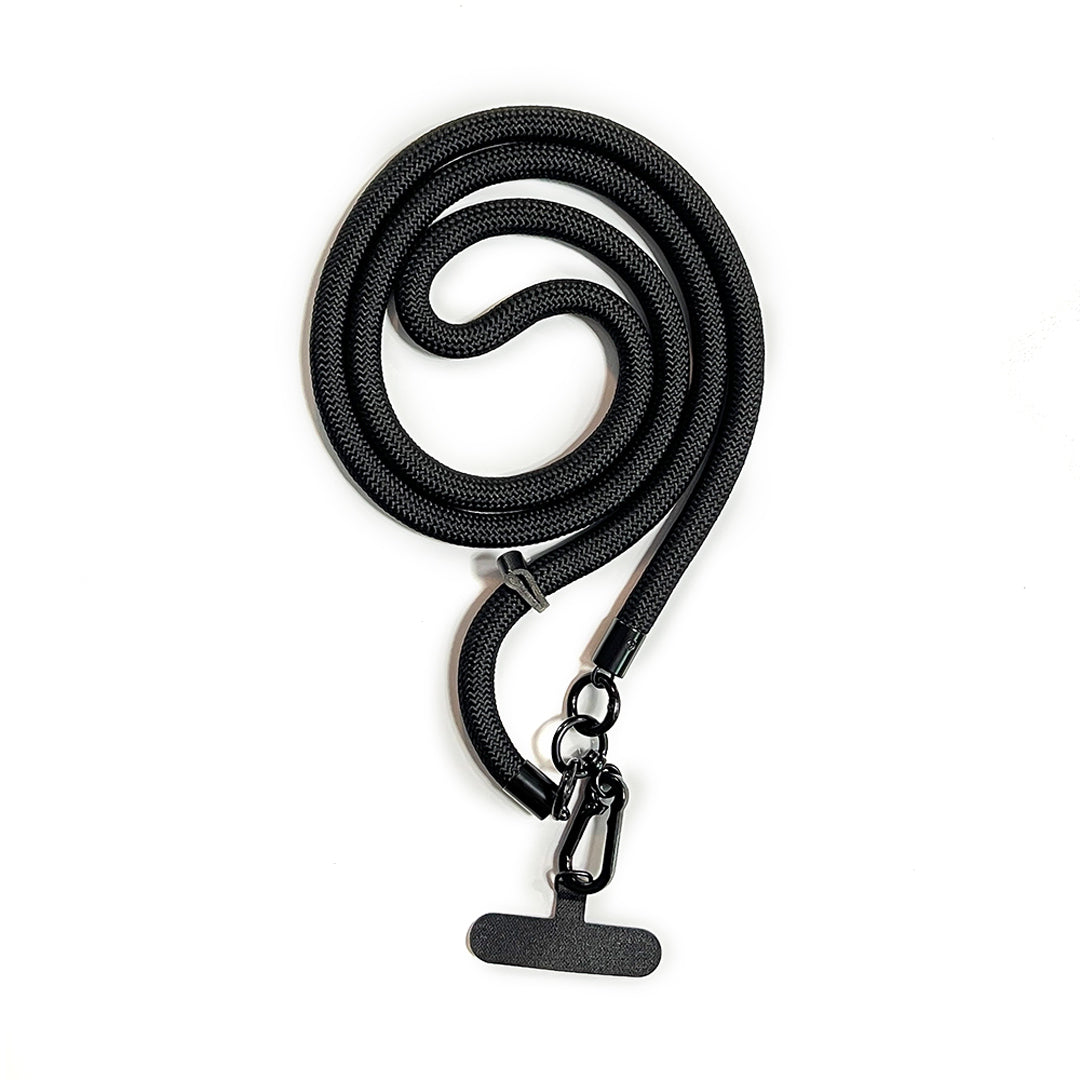 Crossbody Rope Phone Strap - Μαυρο