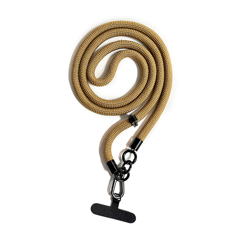 Crossbody Rope Phone Strap - Μπεζ