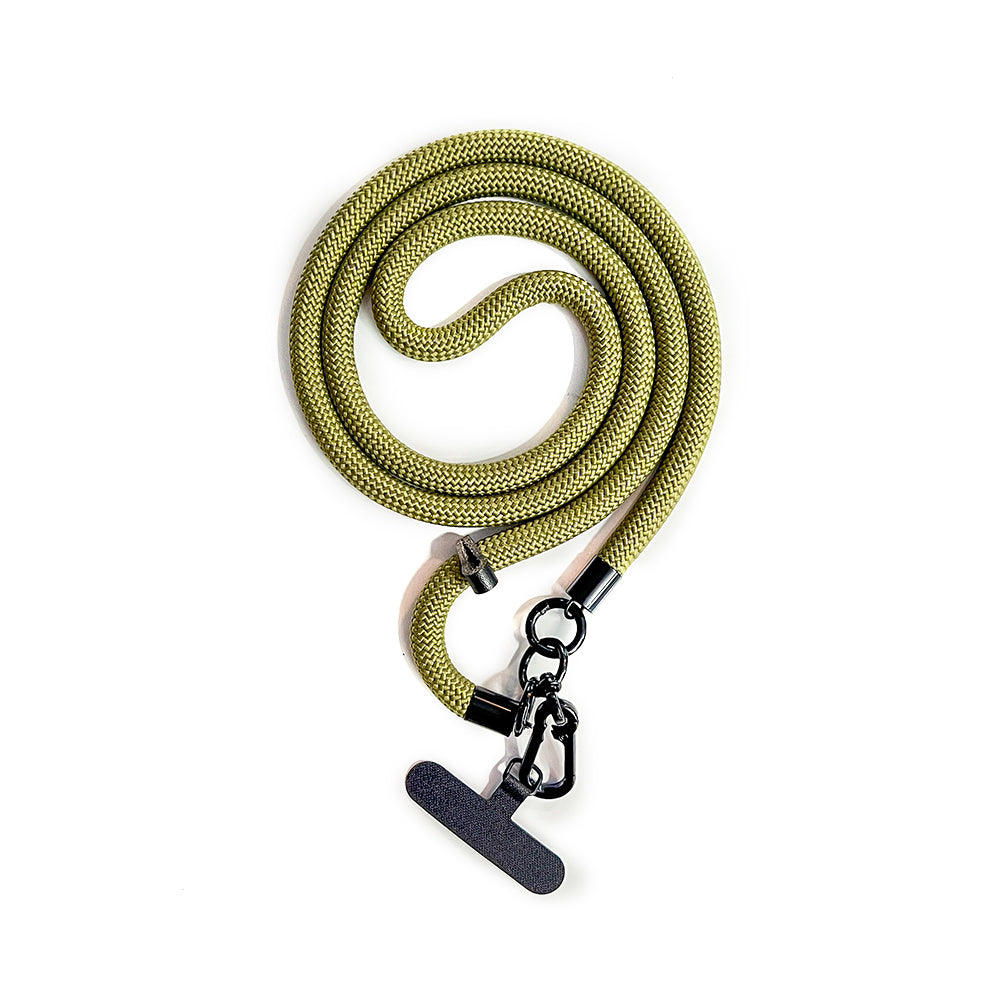 Crossbody Rope Phone Strap - Πράσινο