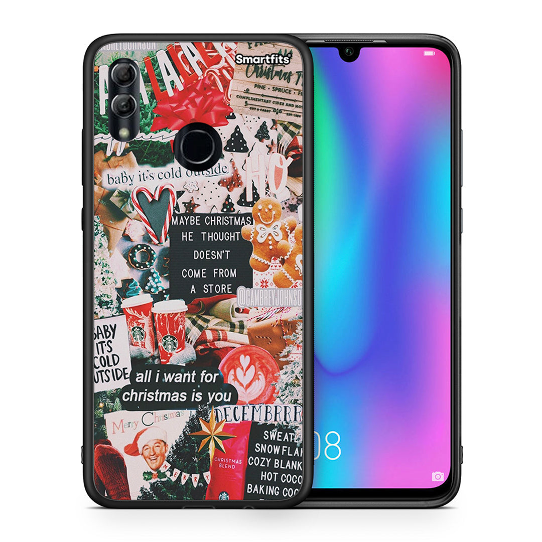 Christmas Happiness - Honor 10 Lite θήκη