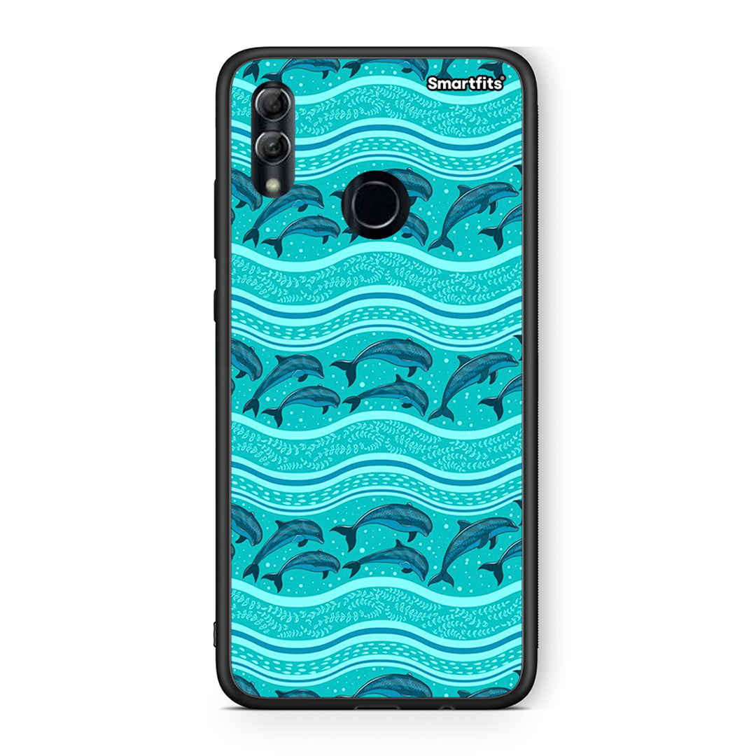 Swimming Dolphins - Honor 8x θήκη