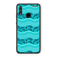 Thumbnail for Swimming Dolphins - Honor 8x θήκη