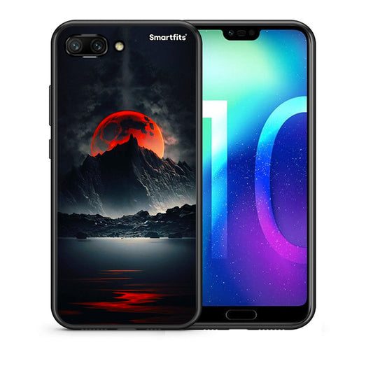 Red Full Moon - Honor 10 θήκη