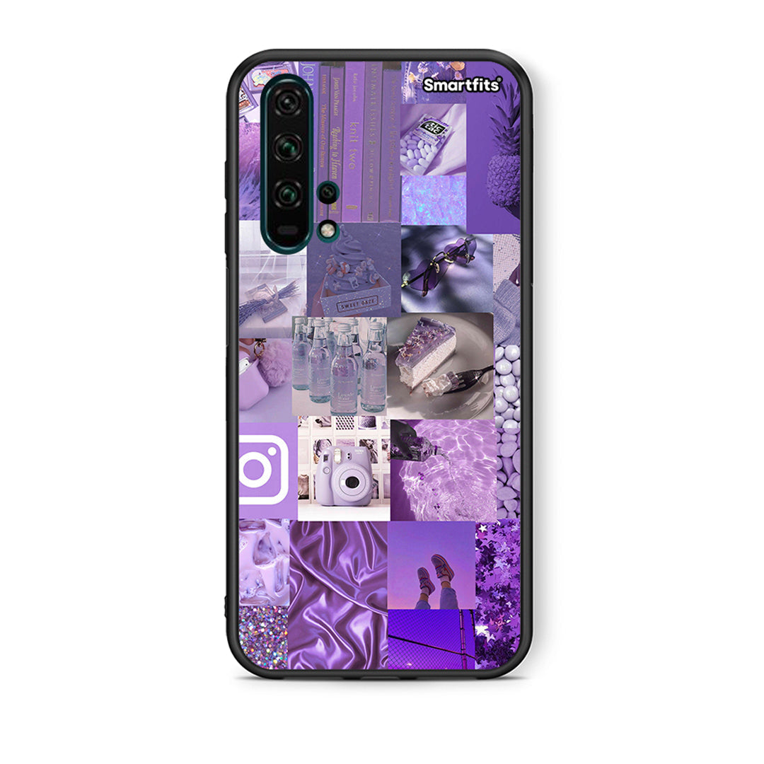 Purple Aesthetic Collage - Honor 20 Pro θήκη