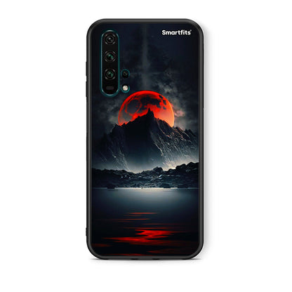 Red Full Moon - Honor 20 Pro θήκη