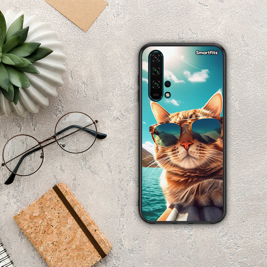 Summer Cat - Honor 20 Pro θήκη