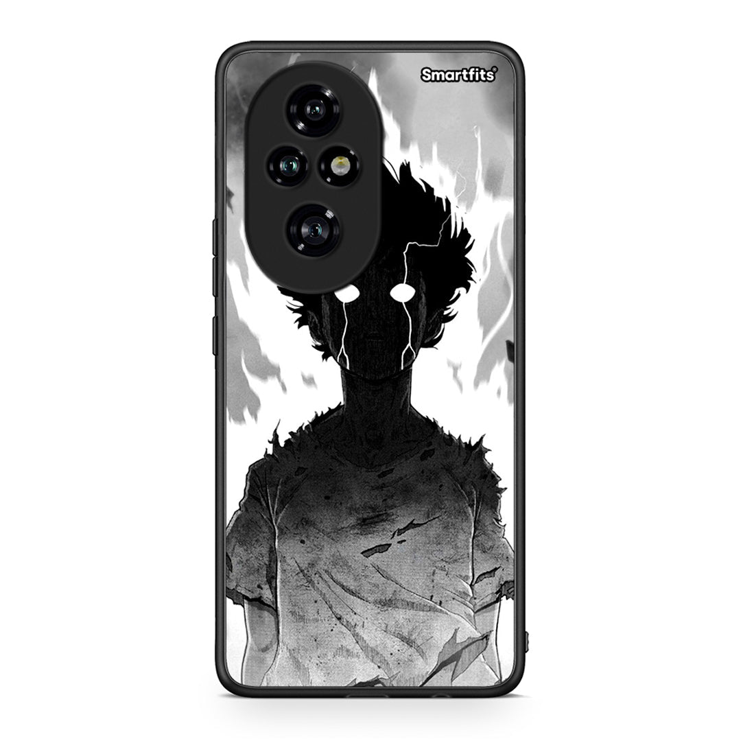 Honor 200 Pro 5G Anime Boy Θήκη από τη Smartfits με σχέδιο στο πίσω μέρος και μαύρο περίβλημα | Smartphone case with colorful back and black bezels by Smartfits