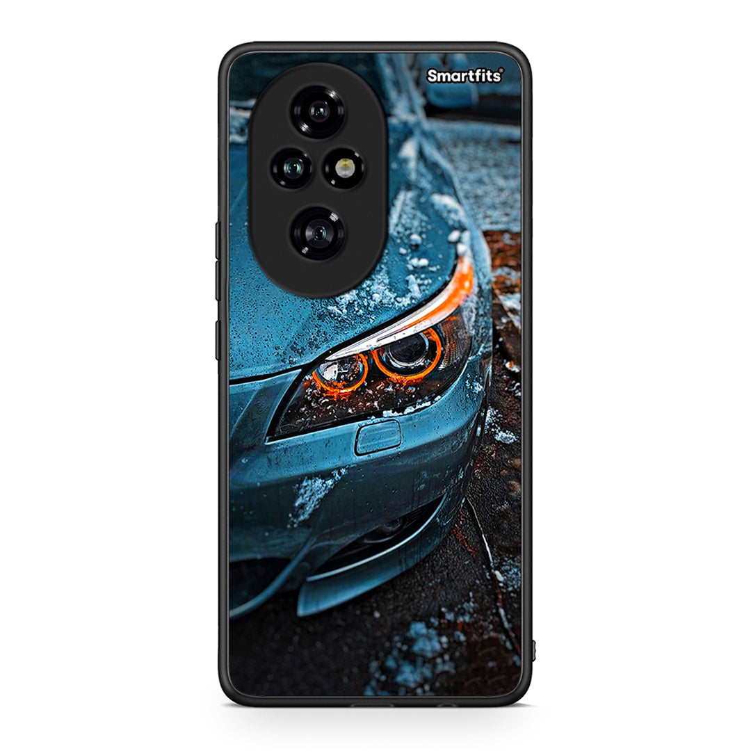 Honor 200 Pro 5G Bmw E60 Θήκη από τη Smartfits με σχέδιο στο πίσω μέρος και μαύρο περίβλημα | Smartphone case with colorful back and black bezels by Smartfits