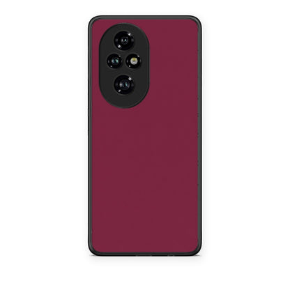 Θήκη Honor 200 Pro 5G Burgundy από τη Smartfits με σχέδιο στο πίσω μέρος και μαύρο περίβλημα | Honor 200 Pro 5G Burgundy case with colorful back and black bezels
