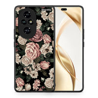 Thumbnail for Θήκη Honor 200 Pro 5G Wild Roses Flower από τη Smartfits με σχέδιο στο πίσω μέρος και μαύρο περίβλημα | Honor 200 Pro 5G Wild Roses Flower case with colorful back and black bezels