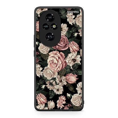 4 - Honor 200 Pro 5G Wild Roses Flower case, cover, bumper