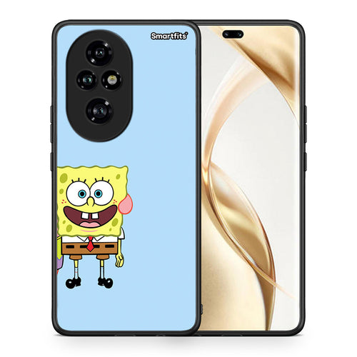 Θήκη Honor 200 Pro 5G Friends Bob από τη Smartfits με σχέδιο στο πίσω μέρος και μαύρο περίβλημα | Honor 200 Pro 5G Friends Bob case with colorful back and black bezels