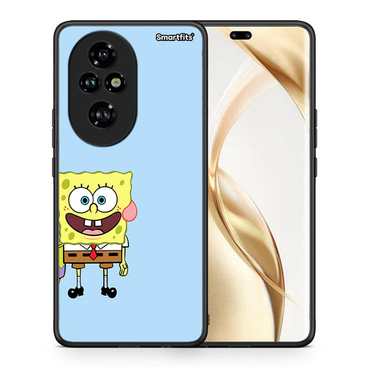 Θήκη Honor 200 Pro 5G Friends Bob από τη Smartfits με σχέδιο στο πίσω μέρος και μαύρο περίβλημα | Honor 200 Pro 5G Friends Bob case with colorful back and black bezels