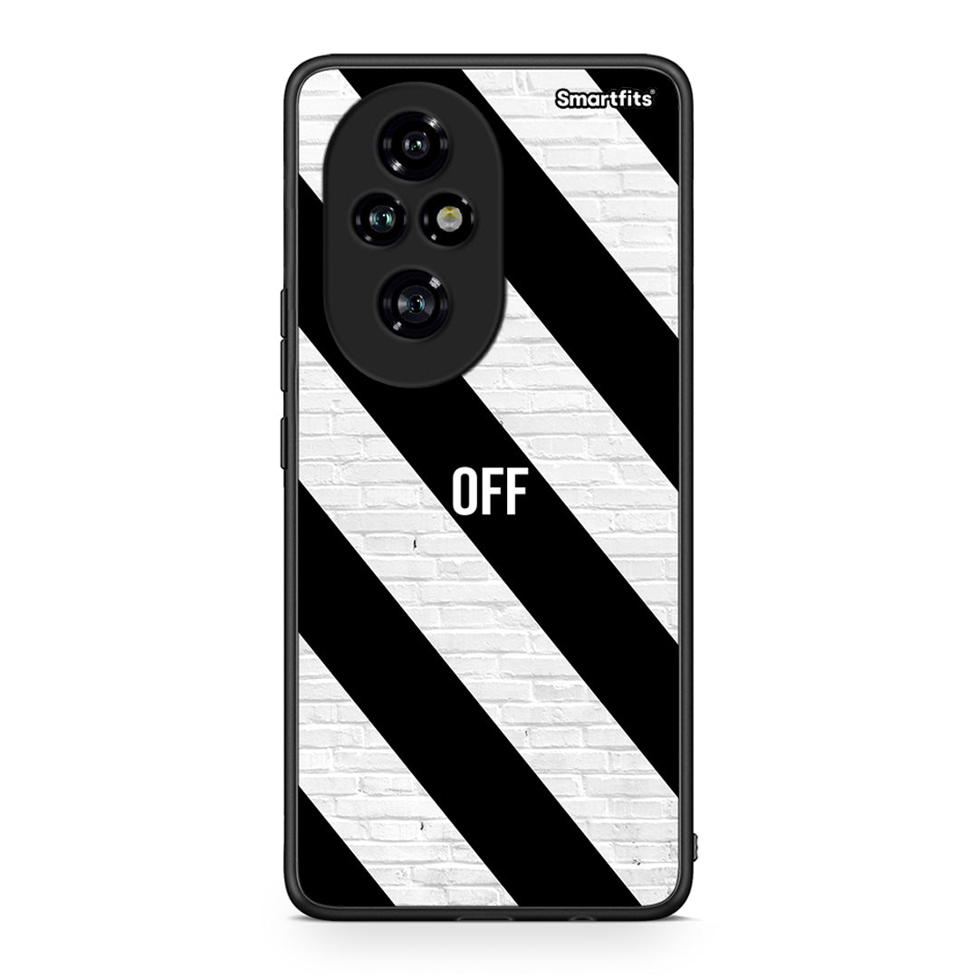 Honor 200 Pro 5G Get Off θήκη από τη Smartfits με σχέδιο στο πίσω μέρος και μαύρο περίβλημα | Smartphone case with colorful back and black bezels by Smartfits