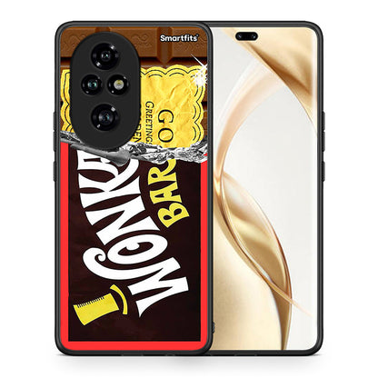 Θήκη Honor 200 Pro 5G Golden Ticket από τη Smartfits με σχέδιο στο πίσω μέρος και μαύρο περίβλημα | Honor 200 Pro 5G Golden Ticket case with colorful back and black bezels