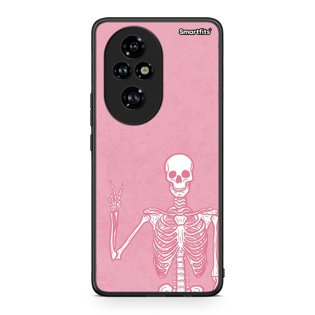 Honor 200 Pro 5G Halloween Motivation Θήκη από τη Smartfits με σχέδιο στο πίσω μέρος και μαύρο περίβλημα | Smartphone case with colorful back and black bezels by Smartfits