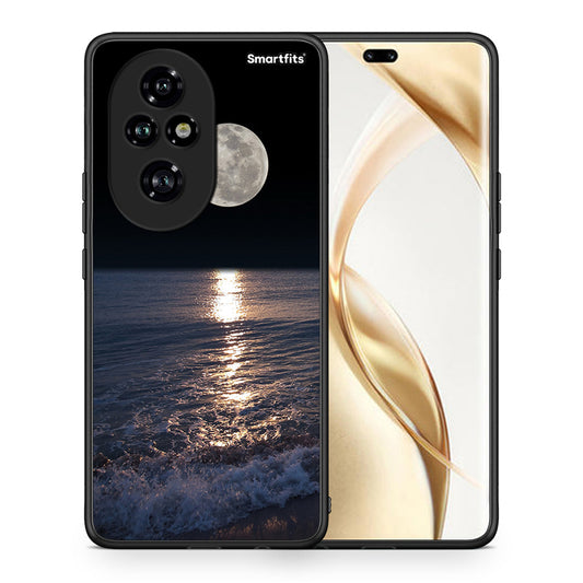 Θήκη Honor 200 Pro 5G Moon Landscape από τη Smartfits με σχέδιο στο πίσω μέρος και μαύρο περίβλημα | Honor 200 Pro 5G Moon Landscape case with colorful back and black bezels