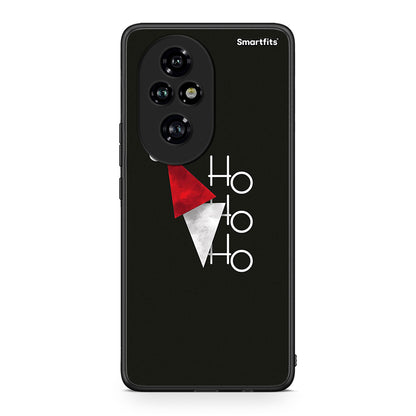 Honor 200 Pro 5G Minimal Christmas θήκη από τη Smartfits με σχέδιο στο πίσω μέρος και μαύρο περίβλημα | Smartphone case with colorful back and black bezels by Smartfits